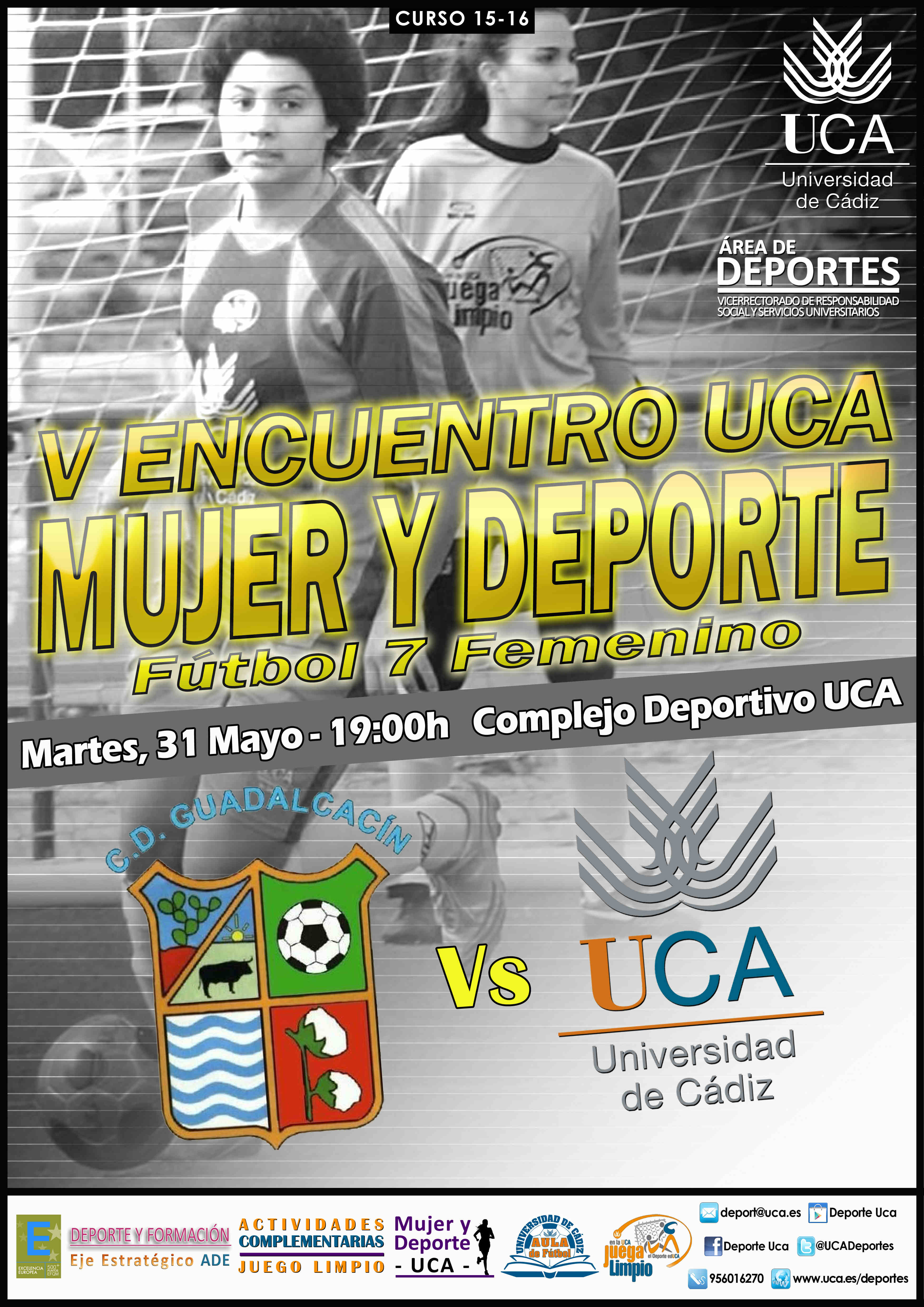 V Encuentro UCA “Mujer y Deporte” de Fútbol 7.