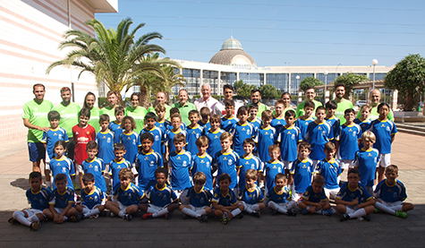 Broche de oro al IV Campus de Fútbol UCA en el Complejo Deportivo de Puerto Real.