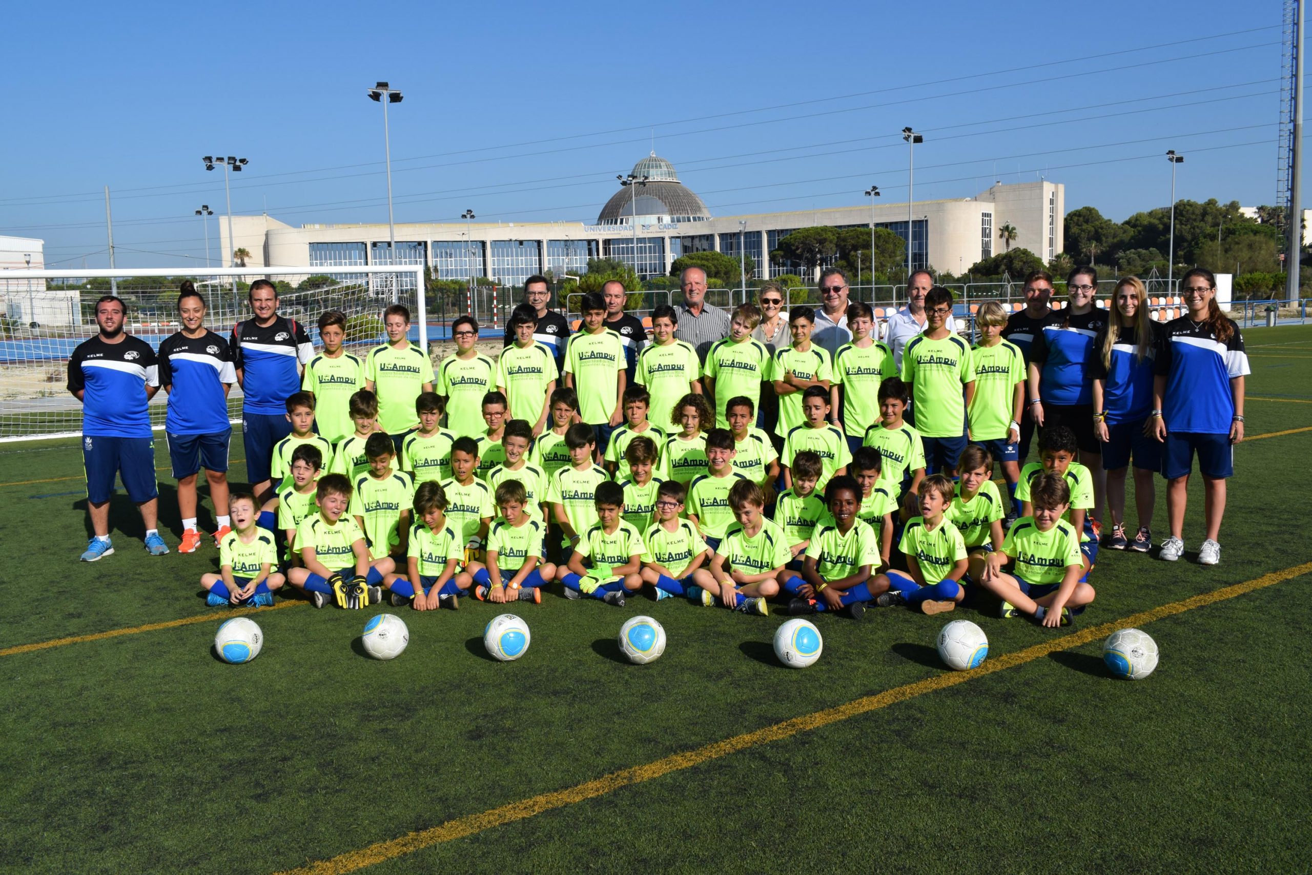 Arranca el V Campus Infantil de Fútbol UCA en el Complejo Deportivo de Puerto Real